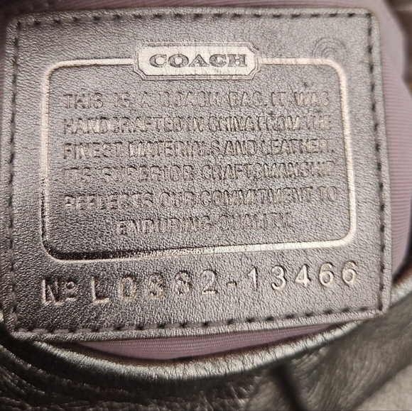 Coach Parker leather shoulder bag #13466 - Picture 3 of 4